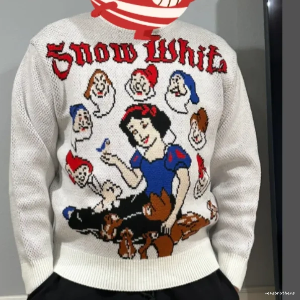 Sweater WHITE White Snow SNOW 24FW SWEATER 0721